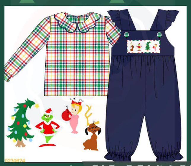 **Reserved** high quality Smocked Christmas Bundle