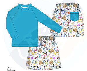 RTS - Mouse & Friends Swim - Boy's 2 Piece Set