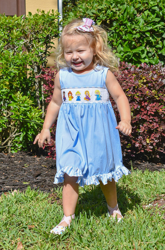 RTS - Smocked Princess Dress